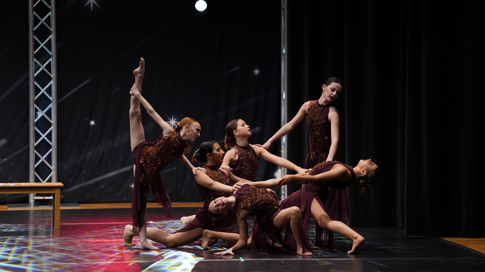 CaRu Entertainment group performance on stage