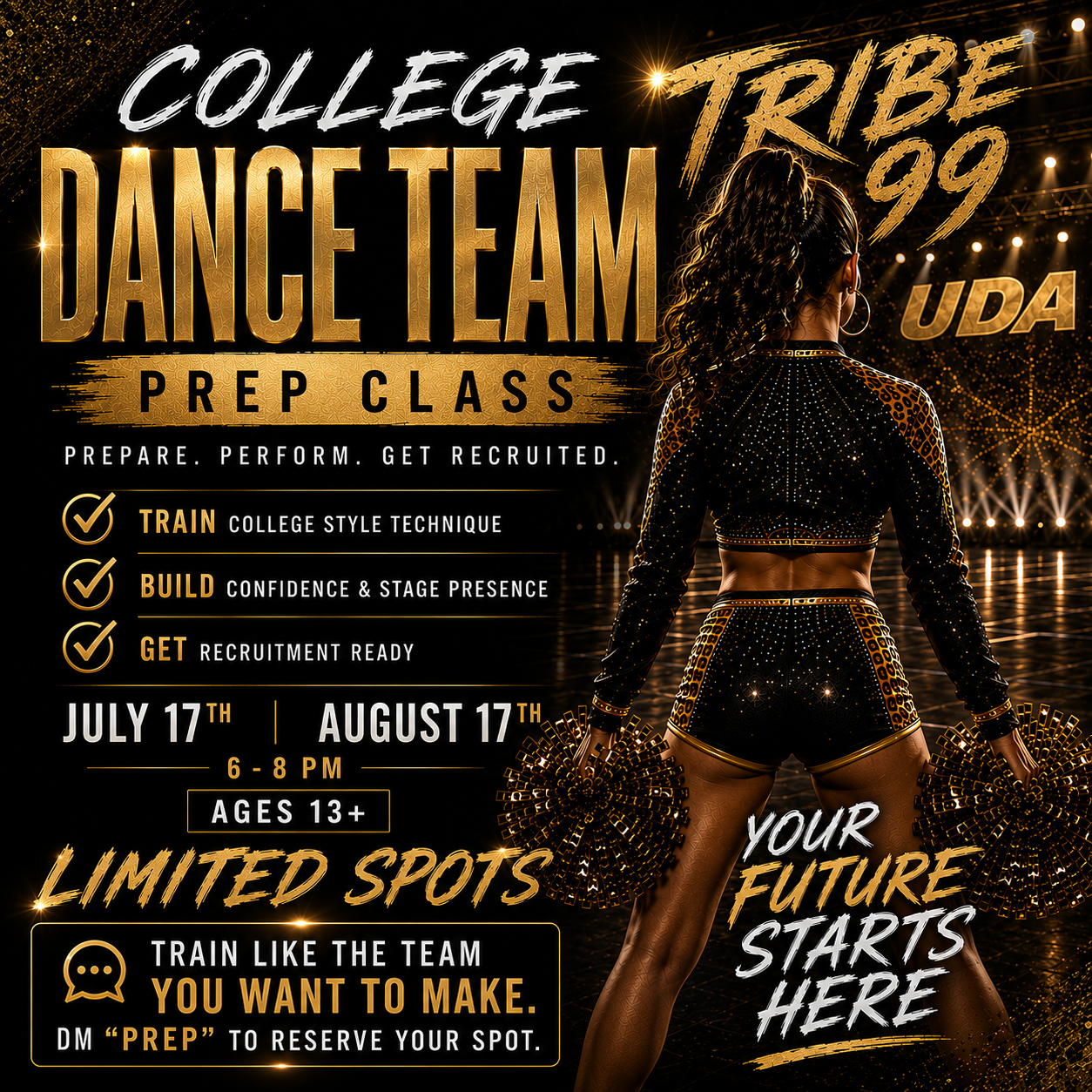 College Dance Team Prep Class